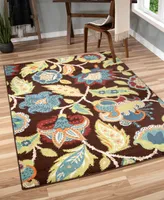 Closeout! Edgewater Living Terrace Ethridge Brown 5'2" x 7'6" Outdoor Area Rug