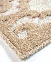 Closeout! Edgewater Living Bourne Seaborn Driftwood 5'2" x 7'6" Outdoor Area Rug