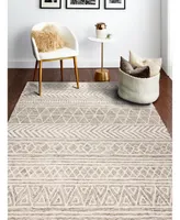 Bb Rugs Taron Val-08 Beige 7'6" x 9'6" Area Rug