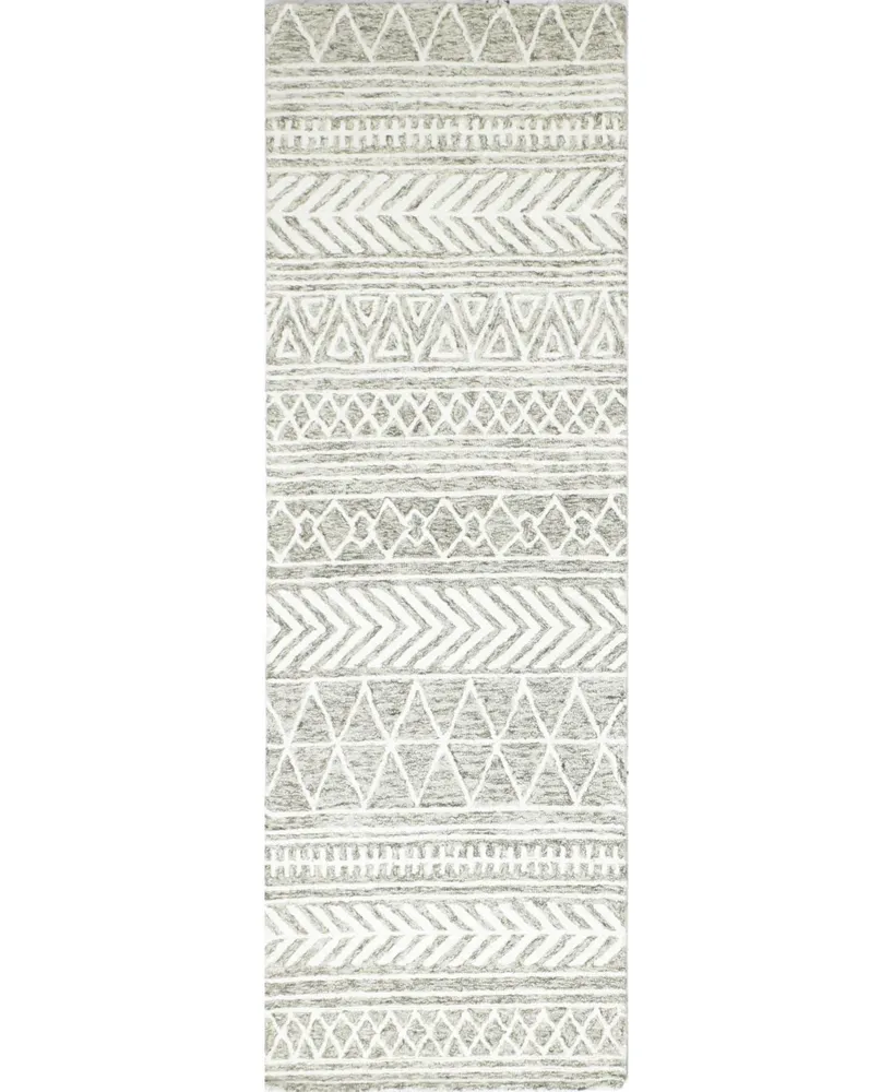 Bb Rugs Taron Val-08 Beige 2'6" x 8' Runner Rug