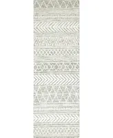 Bb Rugs Taron Val-08 Beige 2'6" x 8' Runner Rug