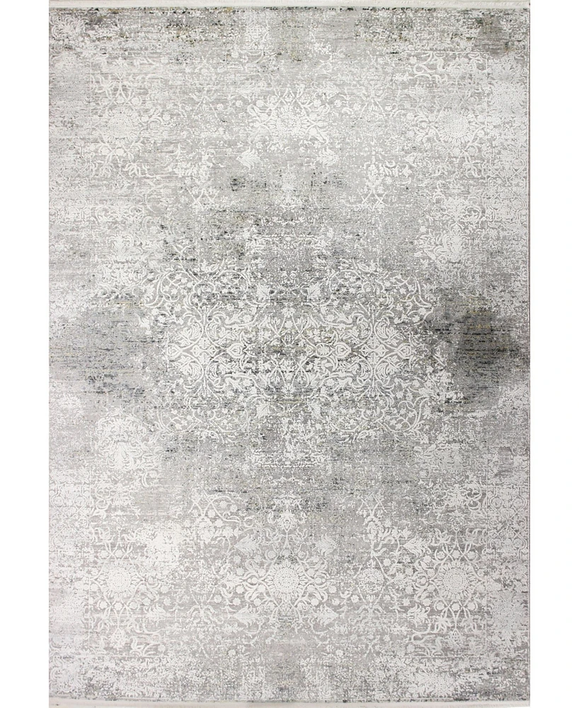 Bashian Charm Cha- Gray 8'6" x 11'6" Area Rug