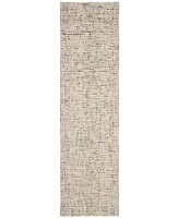 Safavieh Abstract 468 Gold and Blue 2'3" x 8' Runner Area Rug