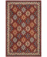 Safavieh Antiquity At509 Red and Blue 5' x 8' Area Rug