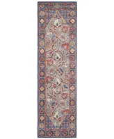 Safavieh Antiquity At508 Blue and Red 2'3" x 8' Runner Area Rug