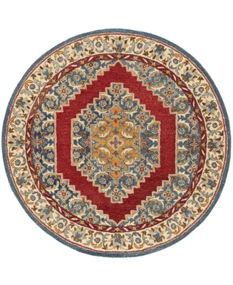 Safavieh Antiquity At505 Blue and Red 6' x 9' Area Rug
