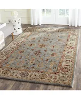 Safavieh Antiquity At847 Blue and Ivory 8'3" x 11' Area Rug