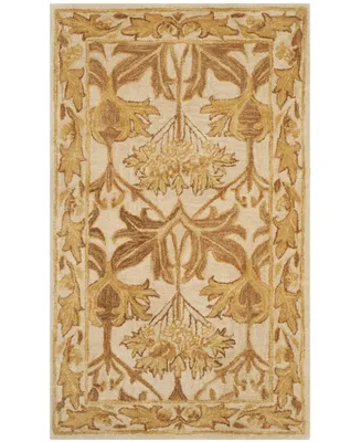 Safavieh Antiquity At841 Beige and Gold 3' x 5' Area Rug