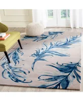 Safavieh Allure 121 Feather Beige and Blue 4' x 6' Area Rug