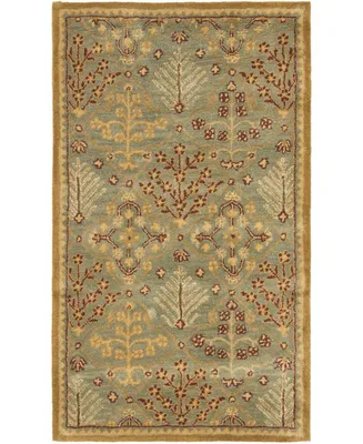 Safavieh Antiquity At613 Mist and Gold 3' x 5' Area Rug