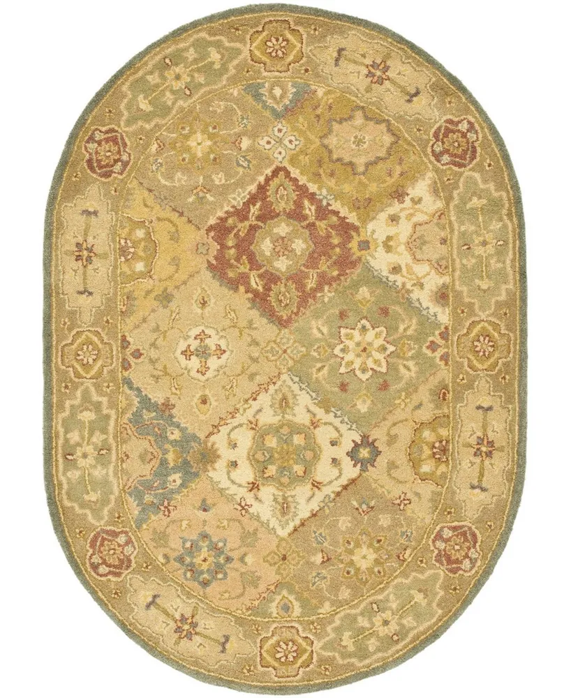 Safavieh Antiquity At316 Multi 4'6" x 6'6" Oval Area Rug