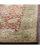 Safavieh Antiquity At249 Rust and Gold 8'3" x 11' Area Rug