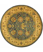 Safavieh Antiquity At21 Blue 6' x 6' Round Area Rug