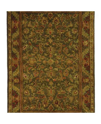 Safavieh Antiquity At52 Green and Gold 5' x 8' Area Rug