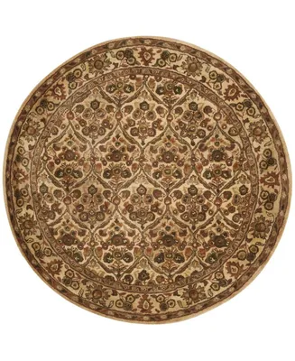 Safavieh Antiquity At51 Gold 6' x 6' Round Area Rug