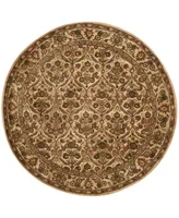 Safavieh Antiquity At51 Gold 6' x 6' Round Area Rug