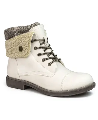 Cliffs by White Mountain Women's Duena Lace-Up Hiker Booties
