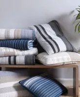 Nautica Ardmoore Grey Cotton Reversible Quilt Set