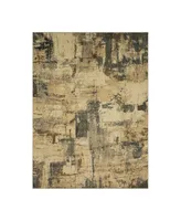 Karastan Elements Treviso Grey 5'3" x 7'10" Area Rug