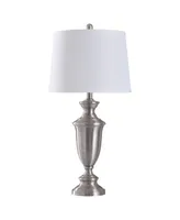 StyleCraft Josh Table Lamp - Silver