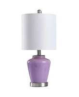 StyleCraft Glass Accent Table Lamp