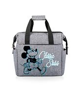 Disney Mickey Mouse Silhouette Coronado Canvas and Willow Basket Tote