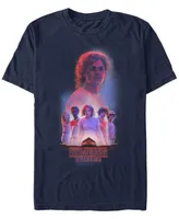 Fifth Sun Men's Stranger Things Billy Starcourt Group Poster Short Sleeve T-Shirt