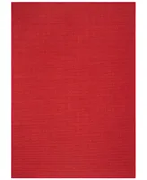 Martha Stewart Collection MSR9501Q Red 8' x 10' Area Rug