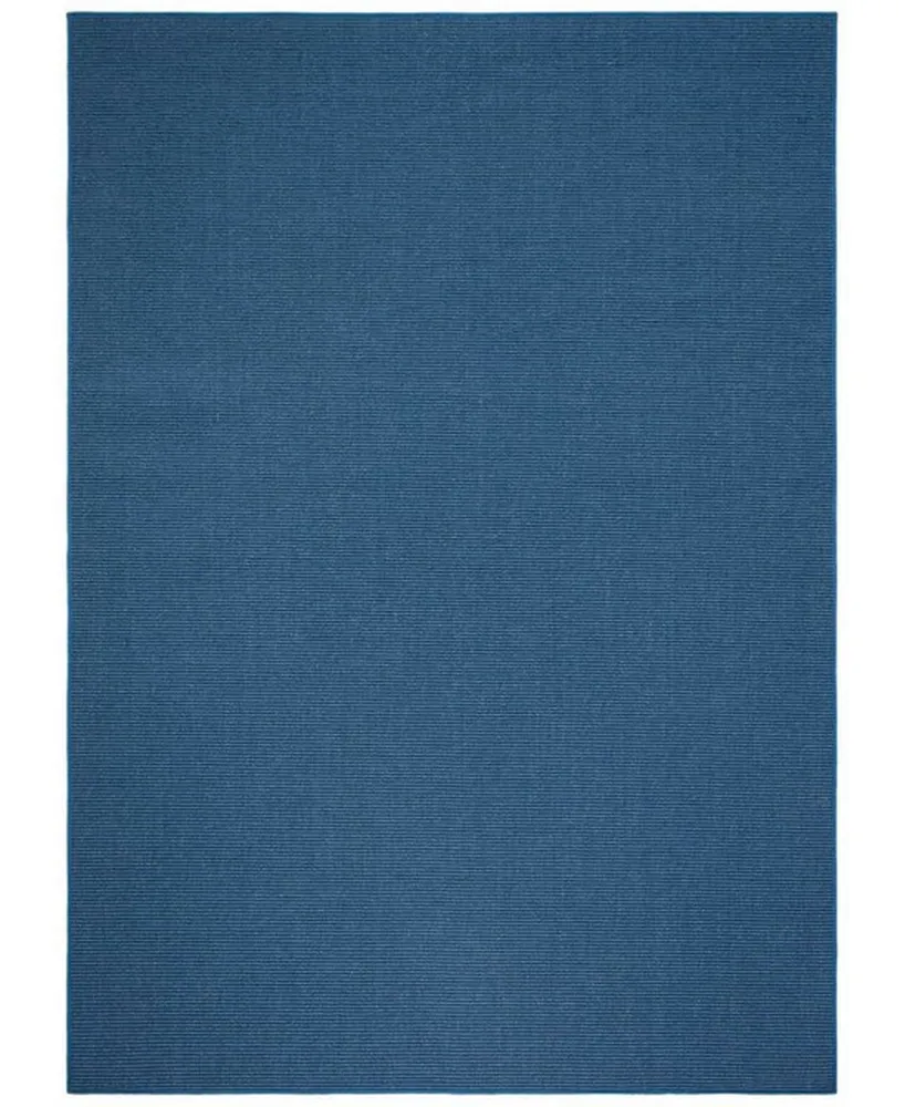 Martha Stewart Collection MSR9501M Blue 4' x 6' Area Rug