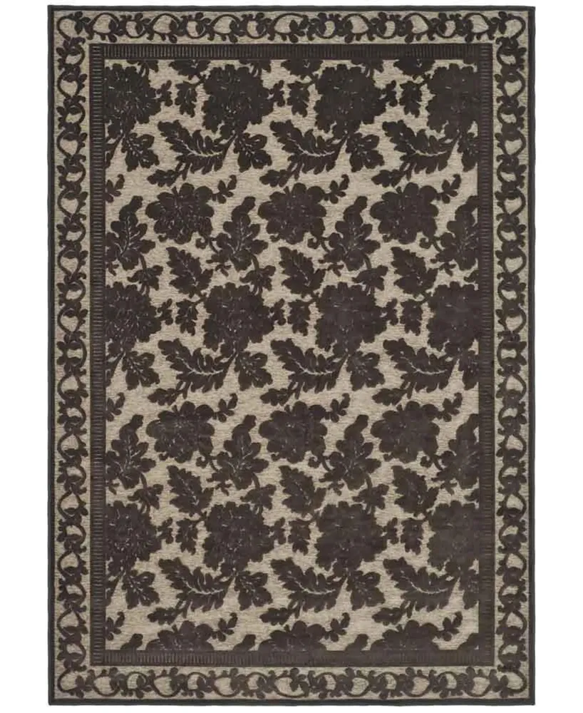 Martha Stewart Collection Peony Damask MSR4433C Tan 8' x 11'2" Area Rug