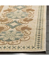 Martha Stewart Collection Taj Mahal MSR4440A Creme 8' x 11'2" Area Rug