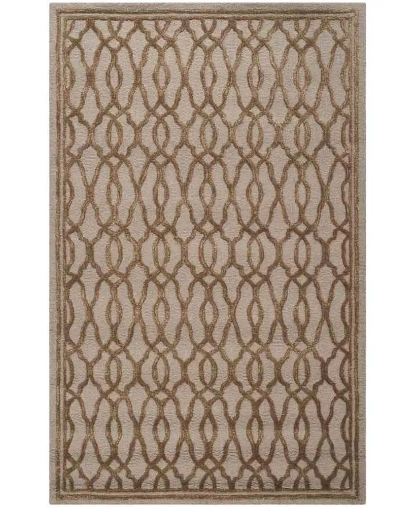 Martha Stewart Collection MSR3822A Brown 8' x 10' Area Rug