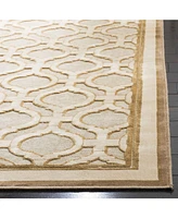 Martha Stewart Collection MSR4445 Gold 6'7" x 9'2" Area Rug