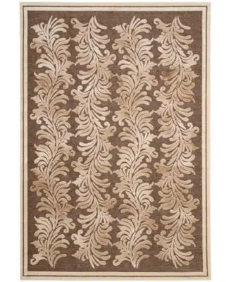 Martha Stewart Collection Plume Stripe Msr4448 Area Area Rug