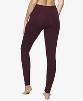 Felina Essentials Soft Suede Mid-Rise Legging