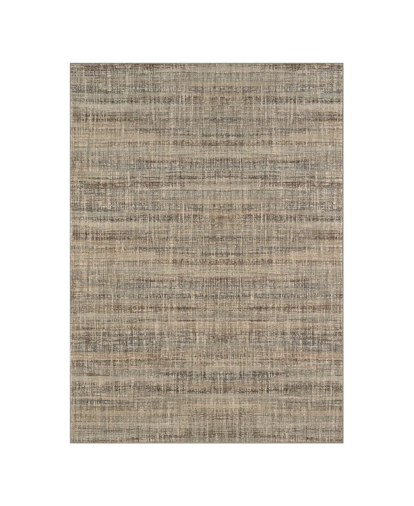 Karastan Elements Fowler Beige 5'3" x 7'10" Area Rug