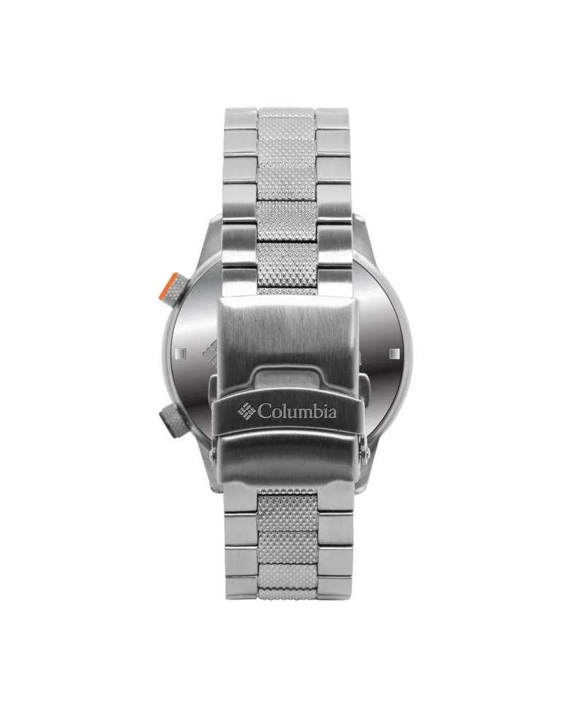 Columbia Men's Outbacker Clemson Stainless Steel Bracelet Watch 45mm