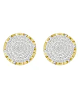 Men's Diamond (1/3 ct.t.w.) Earring Set in 10k Yellow Gold