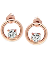 Giani Bernini Cubic Zirconia Circle Stud Earrings, Created for Macy's