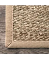 nuLoom Elijah BHSG01A Beige 5' x 8' Area Rug