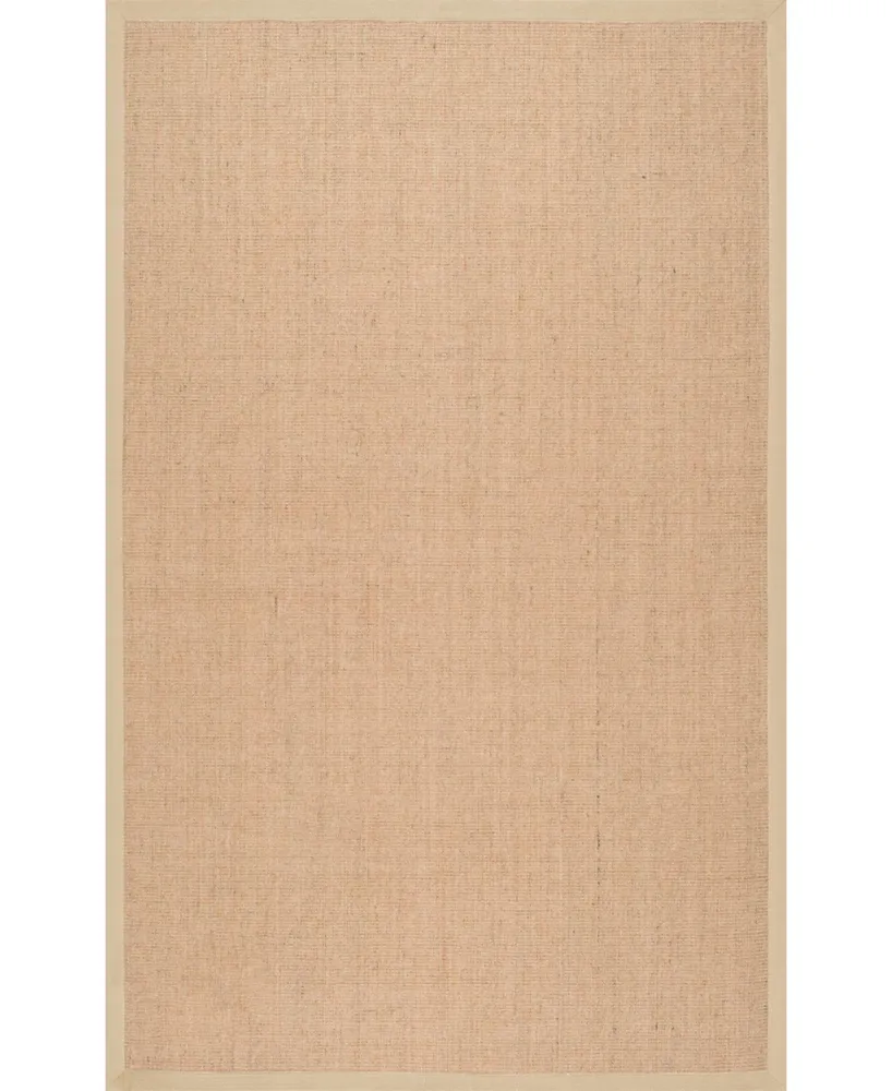 nuLoom Orsay ZHSS01C Beige 6' x 9' Area Rug