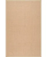 nuLoom Orsay ZHSS01C Beige 6' x 9' Area Rug