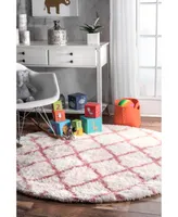 nuLoom Nelda OZAS03B Rose 5'3" x 7'6" Area Rug