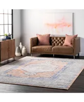 nuLoom Jacquie RZAB07A Peach 8' x 10' Area Rug