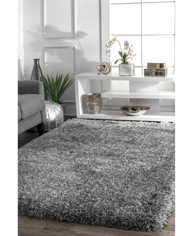 nuLoom Kristan AWVE16A Gray 3' x 5' Area Rug