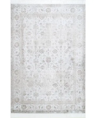 nuLoom Elyse DCRS02A Ivory 5' x 8' Area Rug