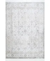 nuLoom Elyse DCRS02A Ivory 4' x 6' Area Rug