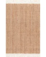 nuLoom Raleigh NCNT24A Neutral 2'6" x 8' Runner Rug