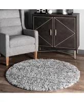 nuLoom Brooke KKEL04B Gray 4' x 6' Area Rug