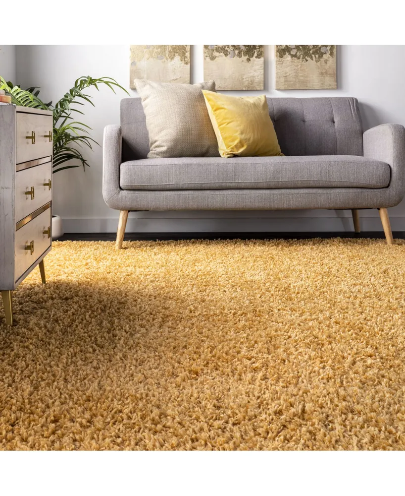 nuLoom Kara KKBX01H Yellow 7'10" x 10'10" Area Rug